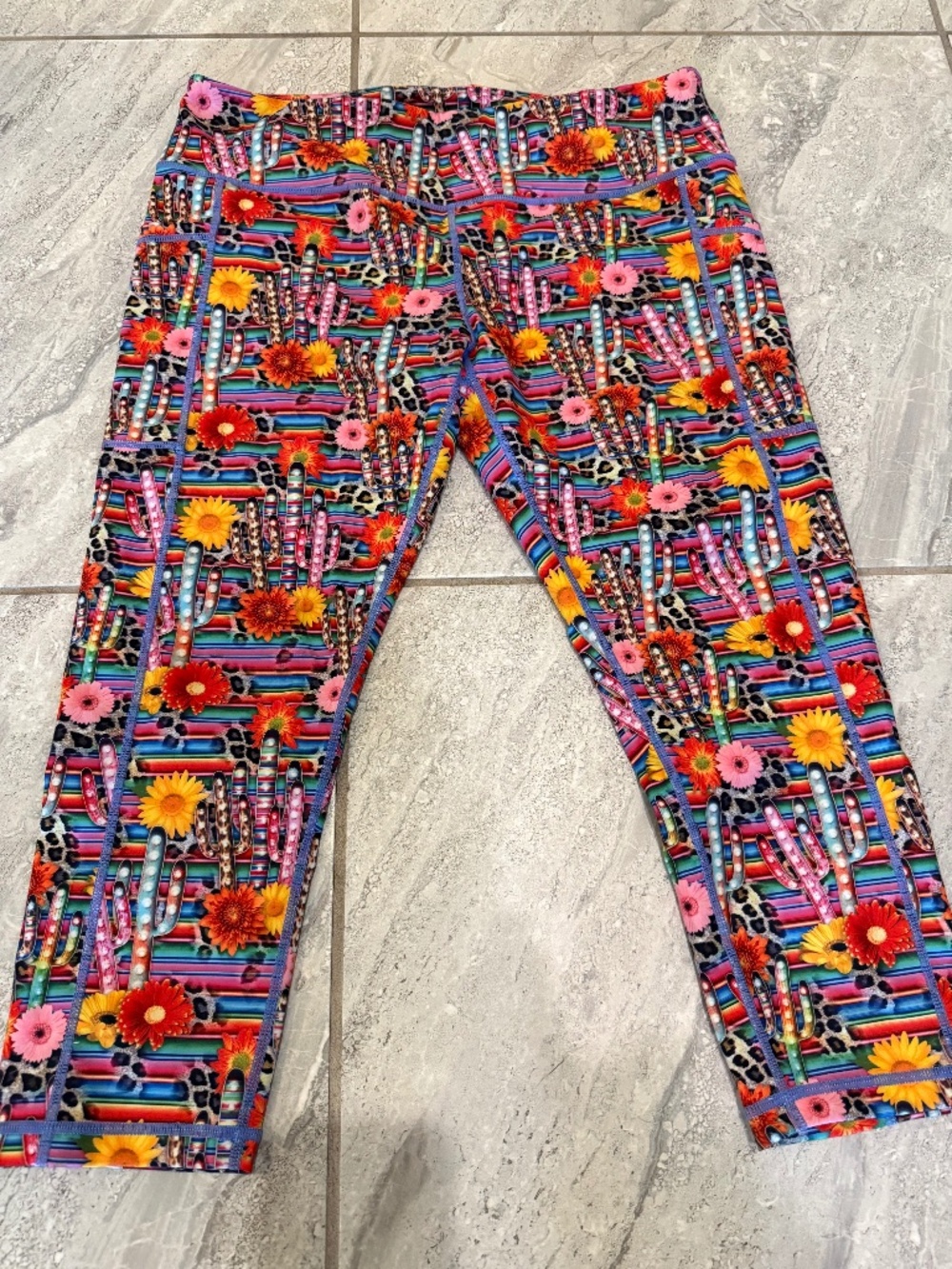 Constantly Varied Gear Wild West Capri Leggings XXL